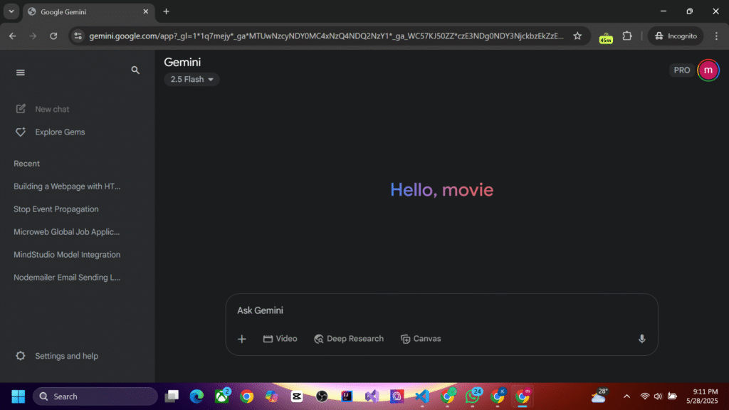 free gemini pro